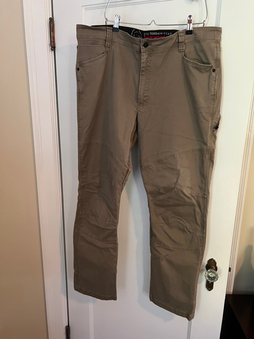 Wrangler Men’s Khaki Work All Terrain Chinos